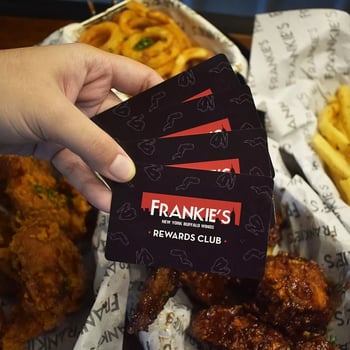 Frankie’s Wings loyalty rewards