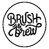 Brush and Brew logo