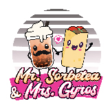 Mr. Sorbetea & Mrs. Gyros logo
